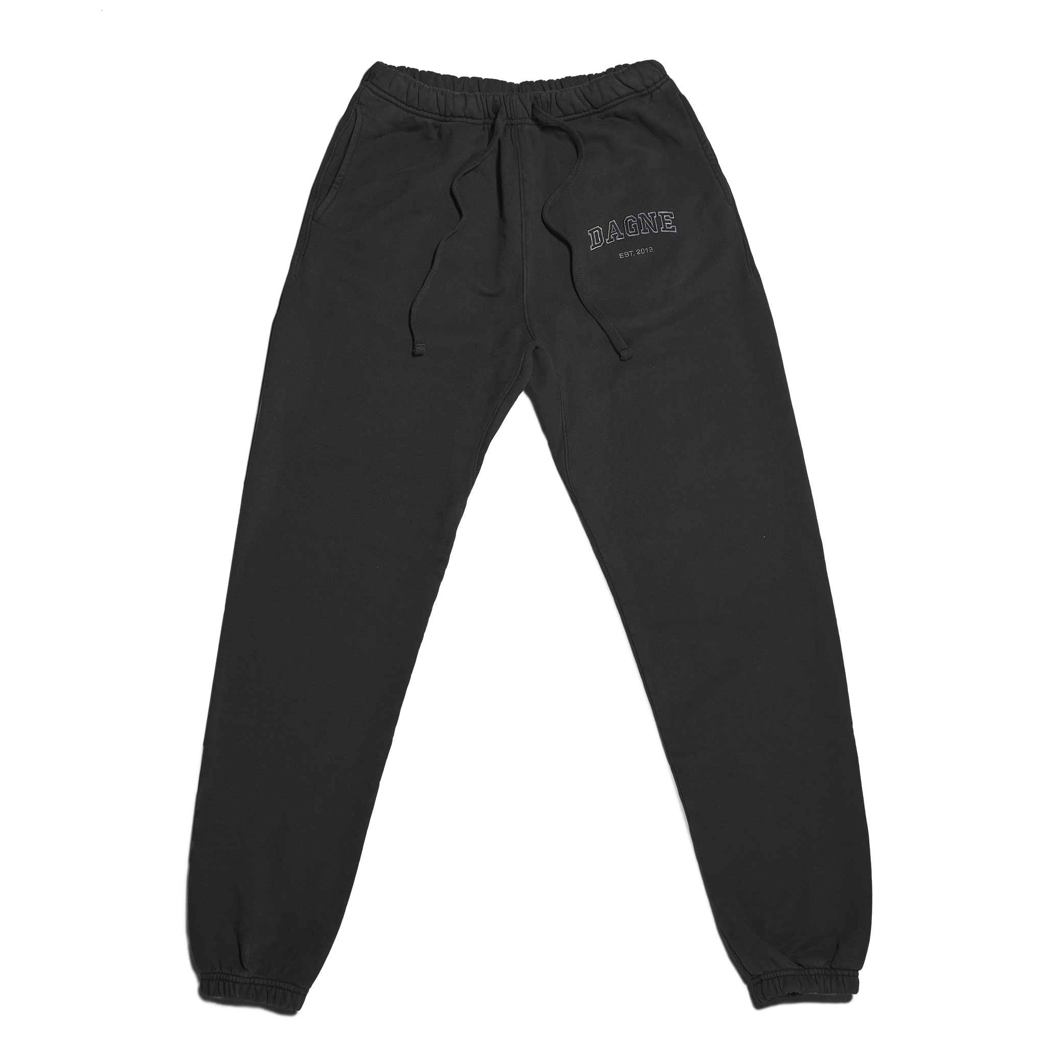 Varsity Logo Sweatpants in Onyx, XL
